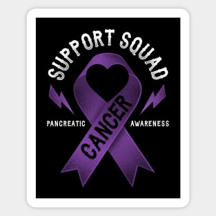 Support Squad Pancreatic Cancer Awareness Sticker